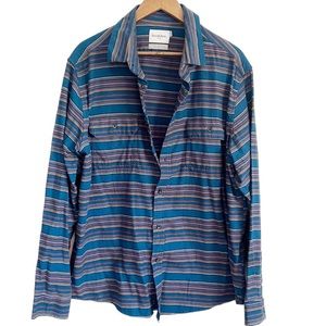 Goodfellows Men’s Multi Color Boho Button Down Shirt SZ XL